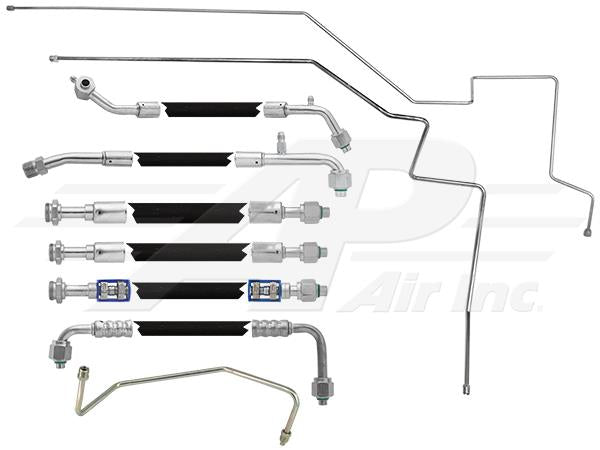 9 Piece Hose and Steel Line Kit