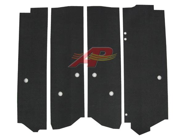 Aftermarket Cab Post Kit - Black
