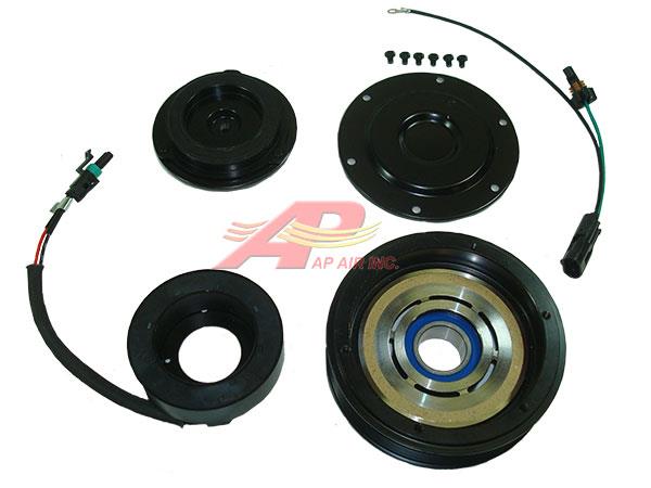 Complete Clutch Kit with Hub, Pulley, Coil, and Dust Cover - 600-3045