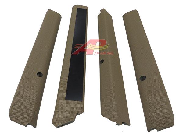 Qwik Fit Cab Post Kit - Sailcloth Tan