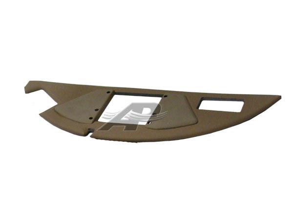 Headliner, Front Piece with Speaker and Radio Cutouts - Sailcloth Tan