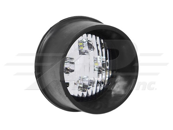LED Rear Fender Light - 5" Round - Bottom Mount