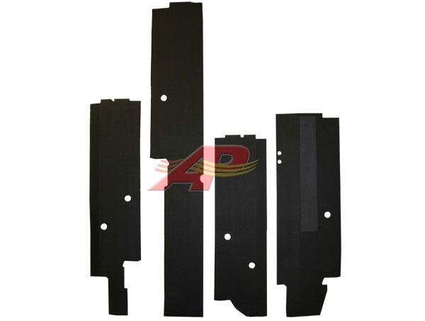 John Deere 4WD 30 Series Cab Post Kit - Black