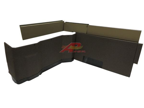 JD 60 Series 4WD Premium Lower Cab Kit - Multi Brown