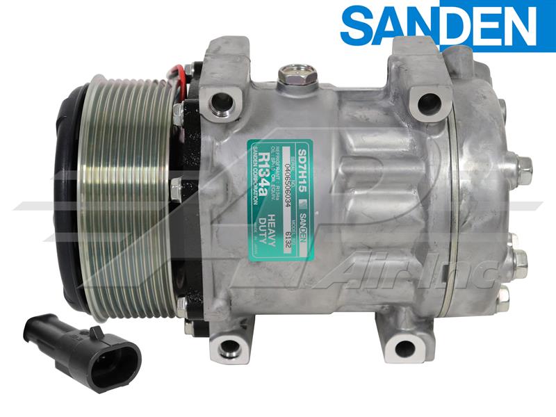 Original Sanden SD7 H15 Groove Serpentine Clutch