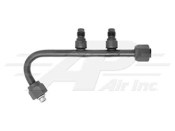 Condenser to Receiver Drier Steel Line - Receiver Drier End Late Serial Number LATE serial number