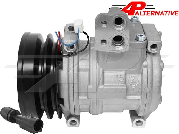 Alternative Denso Compressor 10PA15C - 135mm, 2 Groove Clutch, 12V EARLY serial number