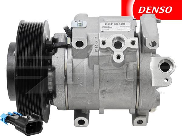 OE Denso 10SRE18C Compressor 5.635" 8 Groove Clutch, 12V EARLY serial number