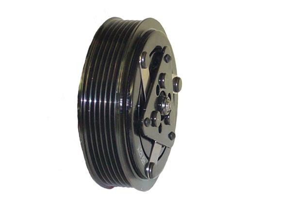 Sanden Clutch - 119mm, 6 Groove, 12V