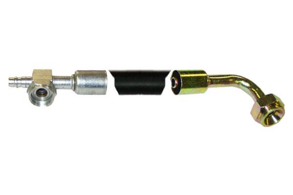 Suction Hose - Compressor End, Rotolock
