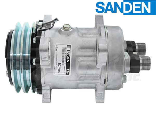 Original Sanden SD7H15 5 14 2 Groove Clutch Horizontal Tube ORing