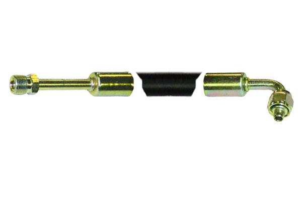 Condenser to Cab Hose - Condenser End
