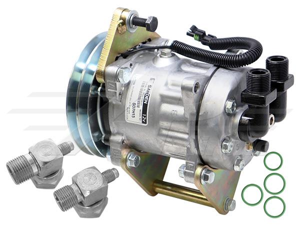 Denso 6E171 to Sanden Conversion Kit