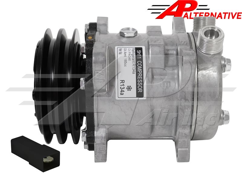 Alternative Compressor SD5H11 - 125mm 2 Groove Clutch 12V