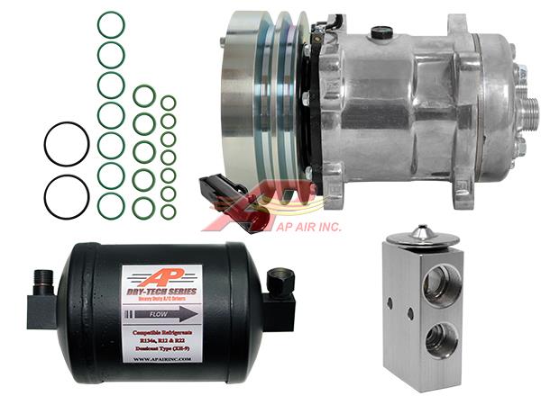 Ag AC Kit - Aftermarket Sanden Compressor Compressor