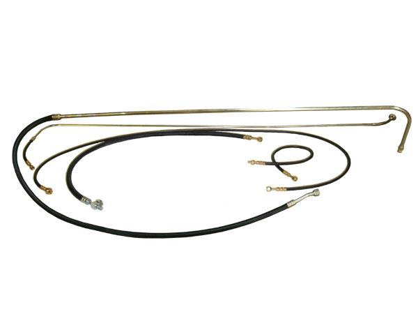 Hose Kit - Flare - With Steel Cab Post Lines Early Serial Number EARLY serial number