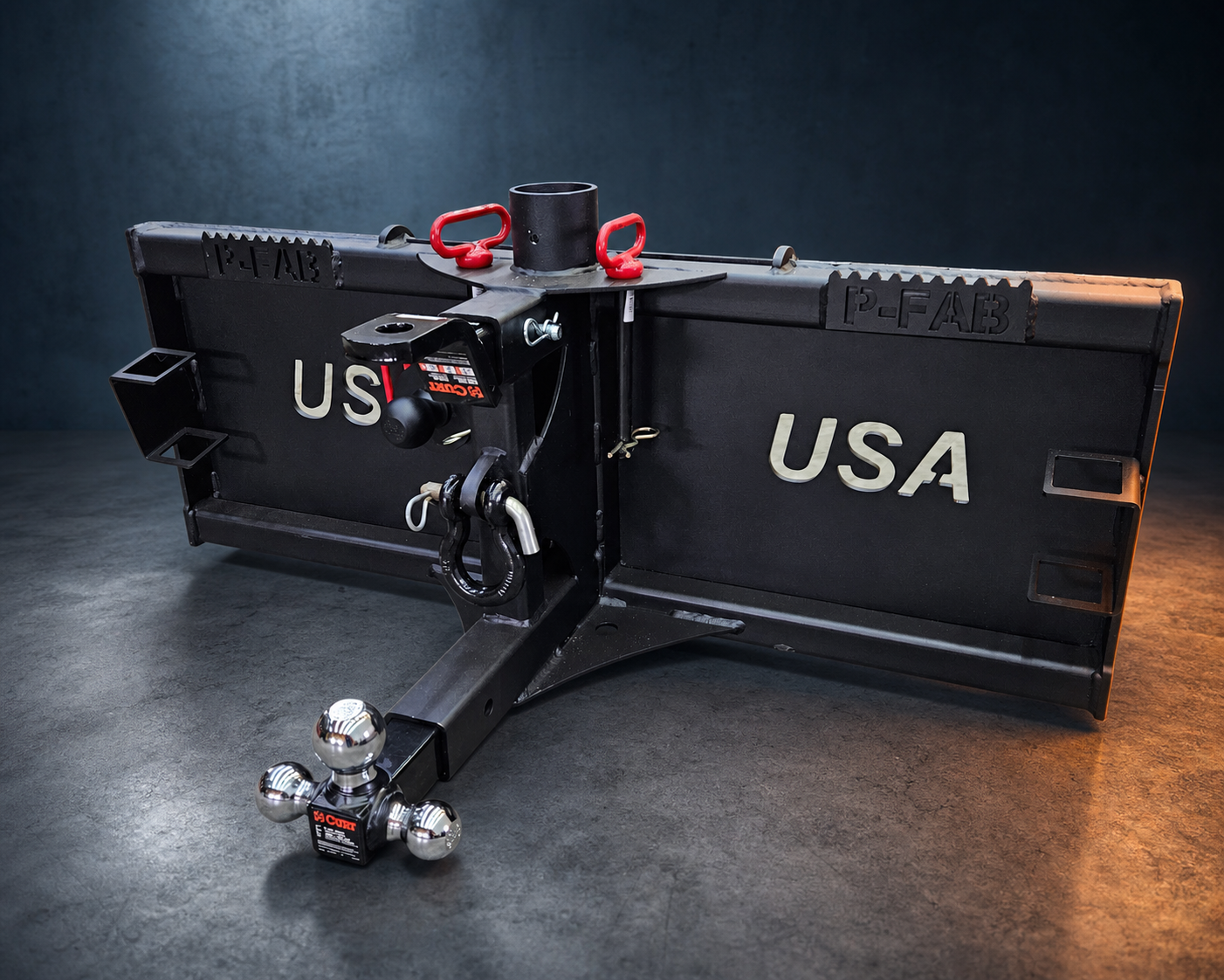 P-Fab fabricated skid loader attachment