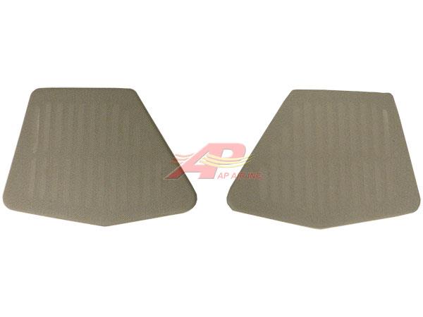 Rear Speaker Grill, Set of 2 - Sailcloth Tan