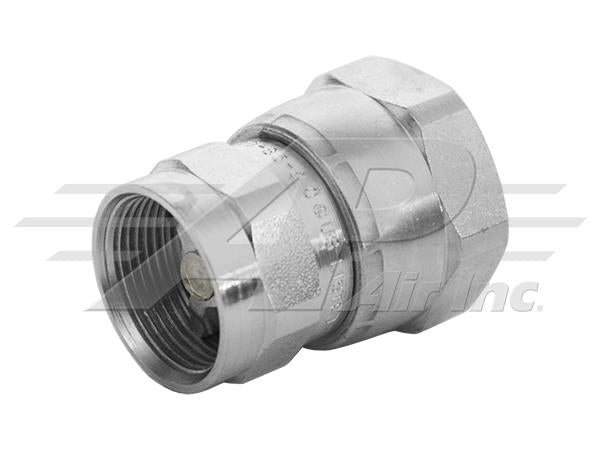 # 12 Female Coupler Half With Valve