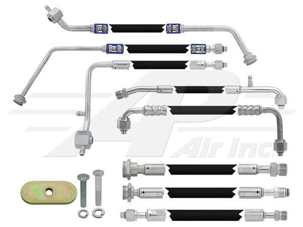 8 Piece All Rubber Complete Hose Kit