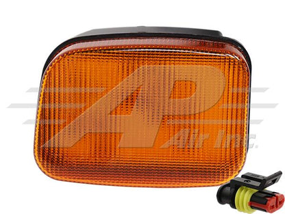 LED Amber Cab Light, Left - 4.75" x 3.25" x 2.5" - 3-58438