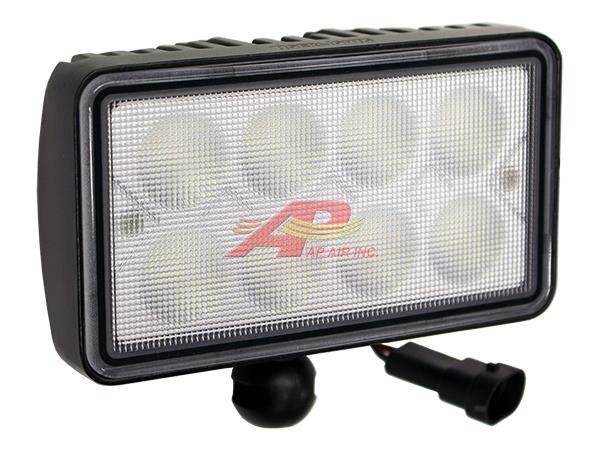 LED Flood Beam Light with Ball Mount - 40W