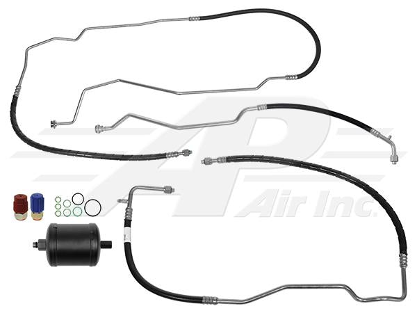 Hose Kit - 3 Hoses, Cab Forward