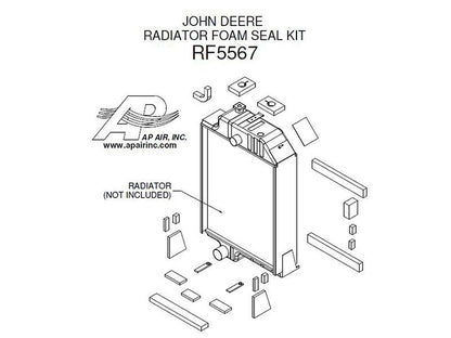 Radiator Foam Seal Kit - RF5567