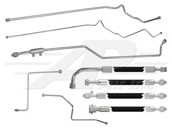 9 Piece Hose and Steel Line Kit