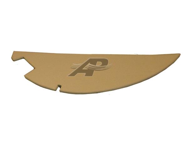 Late Series Headliner, Front Piece - Sailcloth Tan