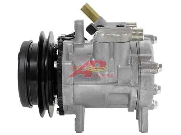 HD Sanden Style Denso - 146mm, 1 Groove Clutch, 12V - With Manifold Kit