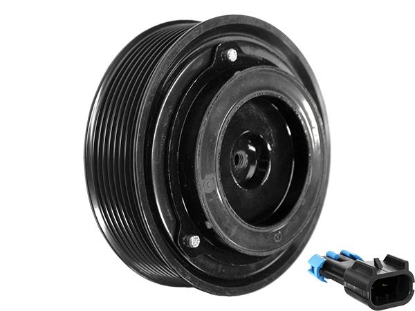 Denso Clutch 10SRE18C - 125.5mm, 8 Grooves, 12 Volt