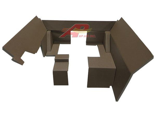 Qwik Fit Lower Cab Kit - Brindle Brown - CK50552-BB