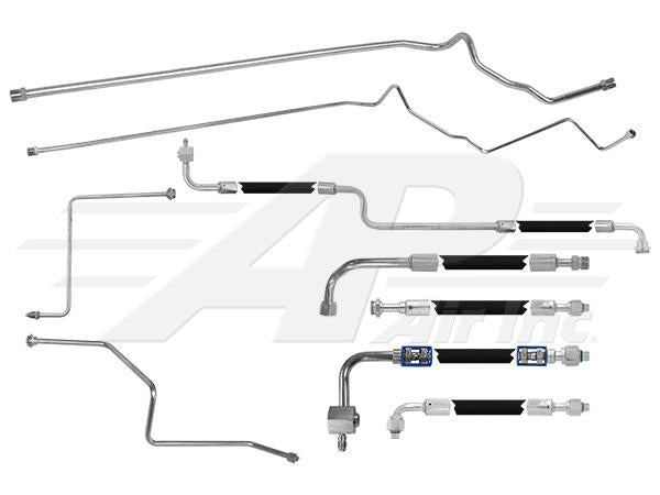 9 Piece Hose and Steel Line Kit