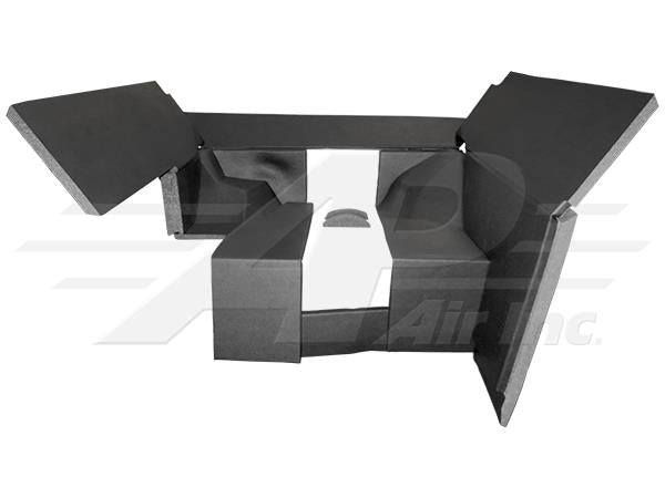 Late Series Qwik Fit Lower Cab Kit - Black - CK50412