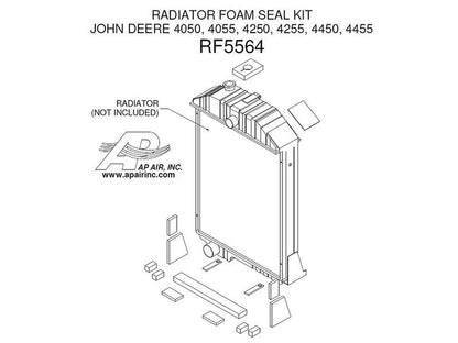 Radiator Foam Seal Kit - RF5564