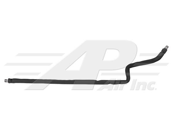 Upper Cab Post Suction Steel Line with Insulation