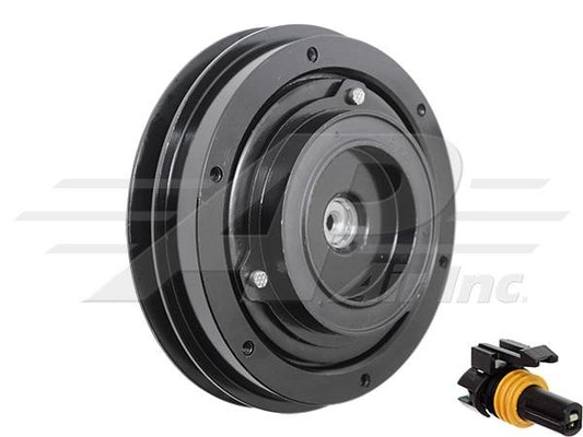Denso Clutch - 146mm, 1 Groove, 12V - 600-3013