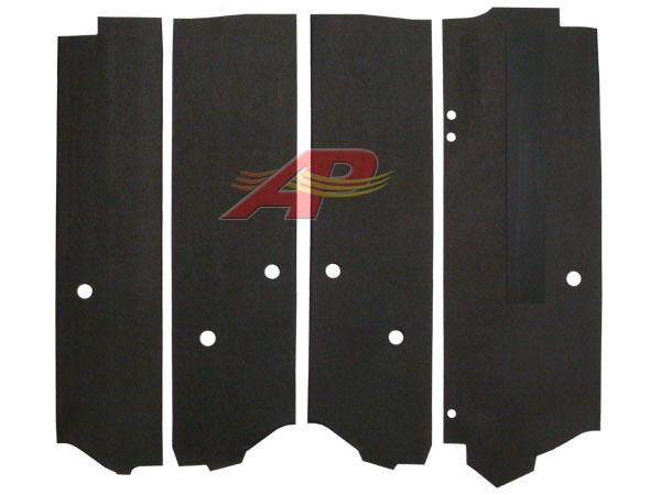 OEM Style Cab Post Kit - Black