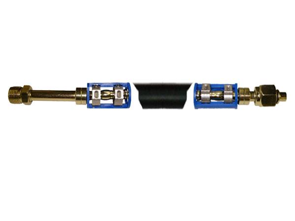 Receiver Drier to Cab Hose - Drier End - All Rubber