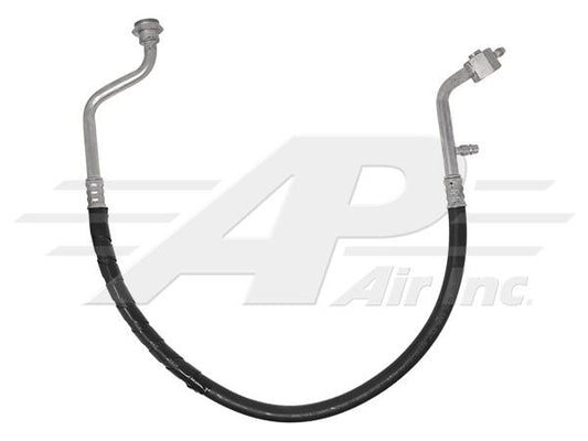 Suction Hose - Compressor End - with Dual R12 and R134 Charge Ports LATE serial number