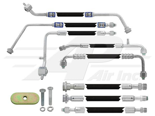 8 Piece All Rubber Complete Hose Kit