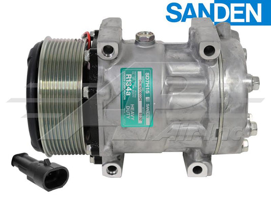 Original Sanden SD7 H15 Groove Serpentine Clutch