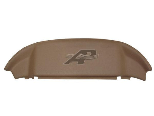 Front Vinyl Headliner, Without Visor Indent - Sailcloth Tan EARLY serial number