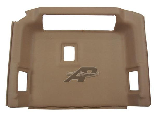 Main Cloth Headliner with Offset Dome Light with Monitor Notch - Camel Hair Tan EARLY serial number