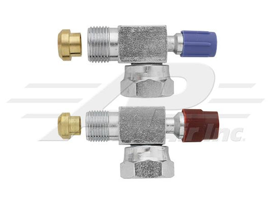 R134 Tube O-Ring To O-Ring Or Flare Service Valve Kit