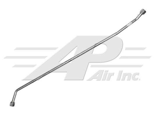 Cab Post Steel Suction Line - Front