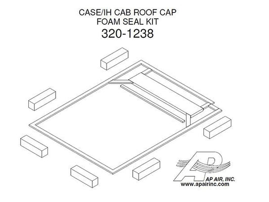 Cab Roof Cap Sealing Kit
