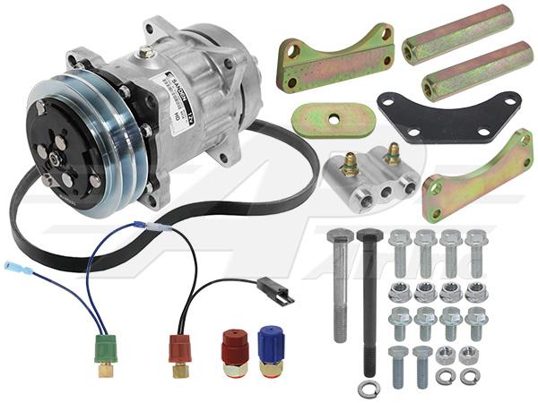 A6 to Sanden Conversion Kit With 9-AP72 Belt EARLY serial number