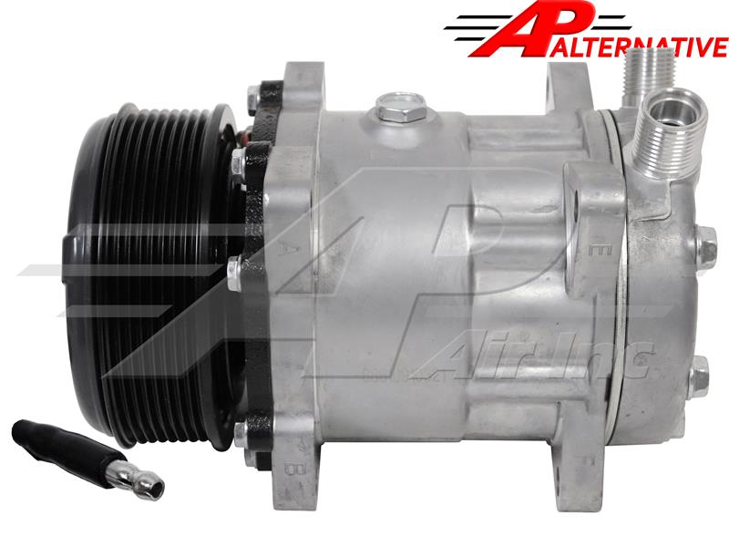 Aftermarket Sanden SD7 H15 Serpentine Clutch Vertical and ORing